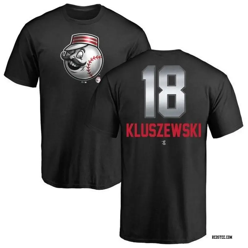 Ted Kluszewski Cincinnati Reds Men's Red Backer T-Shirt 