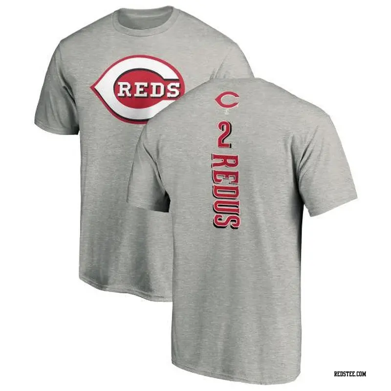 Gary Redus Cincinnati Reds Women's Red Backer Slim Fit T-Shirt 