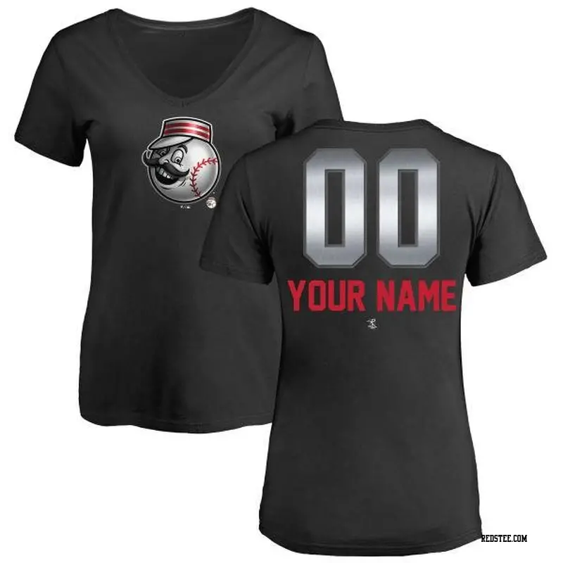 Chris Sabo Cincinnati Reds Women's Black 2023 City Connect Name