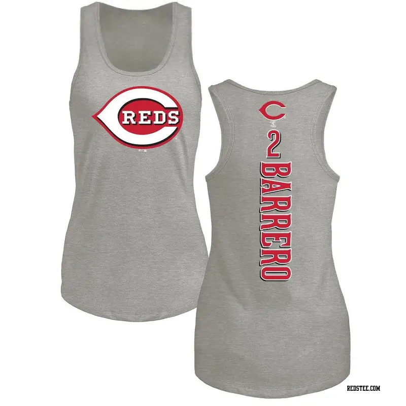 Youth Cincinnati Reds ＃2 Jose Barrero Red Branded Base Runner Long Sleeve T- Shirt - Reds Store