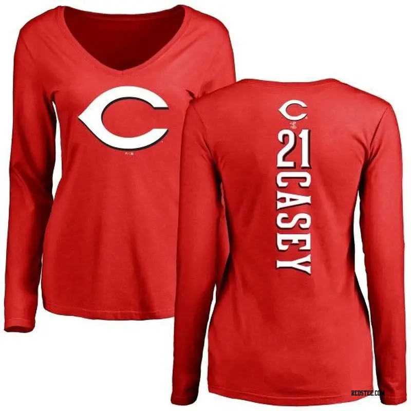 Sean Casey Cincinnati Reds Women's Black 2023 City Connect Name