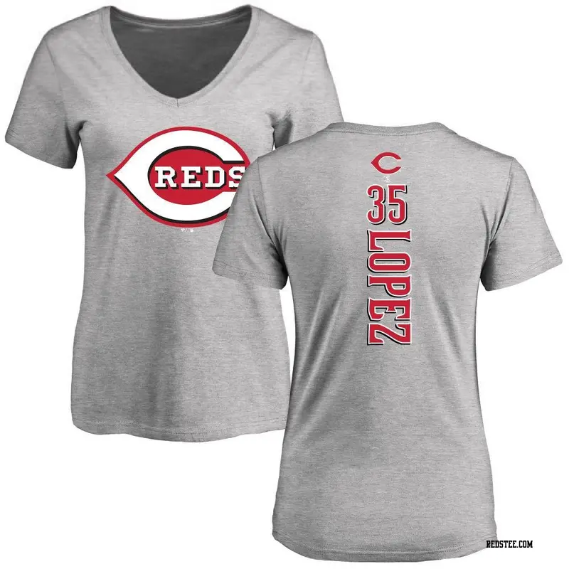 Alejo Lopez Cincinnati Reds Youth Black 2023 City Connect Name