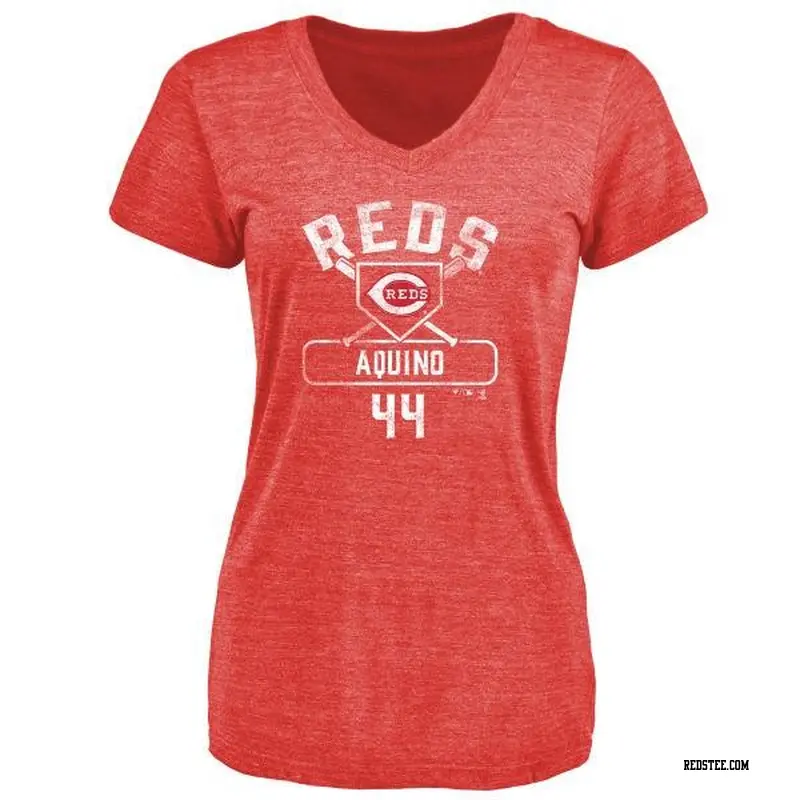 Aristides Aquino Cincinnati Reds Women's Black 2023 City Connect