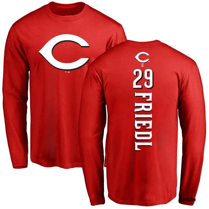 Cincinnati Reds #29 TJ Friedl Men's 2023 City Connect Black